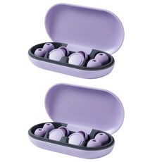 DTAudio 聆翔 睡眠耳塞 EP-S1-V 紫色, 2個, 1個裝