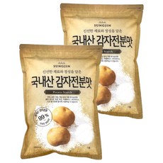 SUNGJIN 韓國產馬鈴薯澱粉, 1kg, 2個