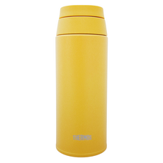 THERMOS 膳魔師 旋蓋勾勾杯不鏽鋼保溫瓶 JOO-500, 黃色, 1個, 500ml