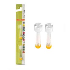 MEGA TEN 孩童聲波電動牙刷中號筆芯頭, 單品, 2入