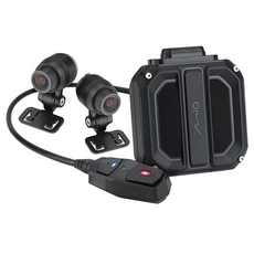 台灣 MiO 勁系列分離式 WIFI GPS 雙鏡頭機車行車記錄器 M802WD, 雙鏡頭機車行車記錄器 + 鏡頭傳輸線 + 12V防水電力線組 + 束線帶組 + 3M子母扣
