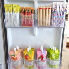 Minimo 門袋冰箱收納托盤, 透明, 10入