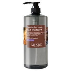 Millobe 啤酒酵母洗髮精 絲絨莓果麝香, 1000ml, 1瓶