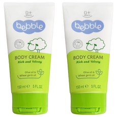 bebble 貝朵 小麥胚芽滋養身體乳, 150ml, 2條