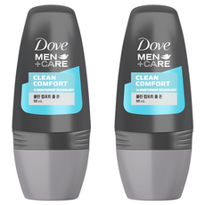 Dove 多芬 男士 Clean Comfort 除臭走珠, 50ml, 2個