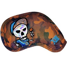 Dodam Sports 變色龍骷髏挖起桿桿頭套, 橘色