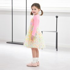WALTONKIDS 女童圓點紗質公主洋裝