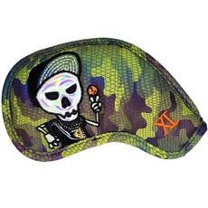 Dodam Sports 變色龍骷髏挖起桿套, 綠色