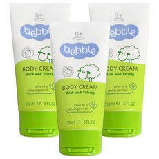 bebble 貝朵 小麥胚芽滋養身體乳, 150ml, 3條
