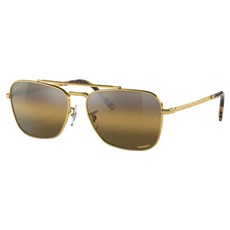 Ray-Ban 雷朋 金屬框偏光 Chromance鏡片太陽眼鏡 RB3636-9196G5