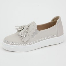 dangolunni 女款流蘇縫線Tommy懶人鞋