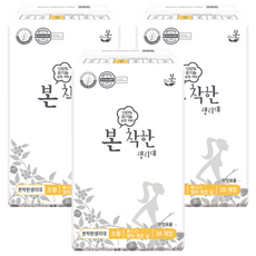 OCBON 本恩 善良衛生棉 蝶翼型, 3個, 28入, 小型