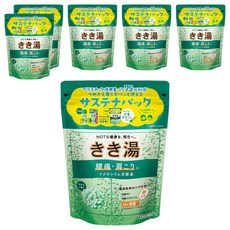 바스크린 키키유 마그네슘 탄산입욕제 카보스향, 360g, 6개