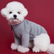 DOG-i 狗狗刷毛夾克, 灰色