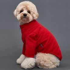 DOG-i 狗狗刷毛衣, 紅色