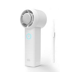 오아 컴팩트쿨 휴대용 미니 핸디 냉각 선풍기, OPFN-010WH, 화이트