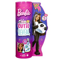 Barbie 熊貓造型芭比娃娃, 混合顏色