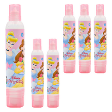 Disney Princesses 迪士尼公主 公主系列雙頭膠水 淺粉 6歲以上適用 6瓶, 19ml, 1組