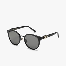 Salvatore Ferragamo 菲拉格慕 圓形太陽眼鏡 SF2100SLBK 001 55