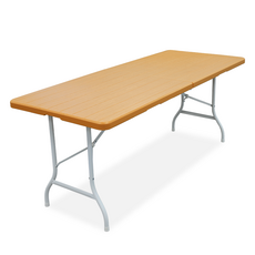 로티캠프 브로몰딩 접이식 테이블 1800, 카멜브라운