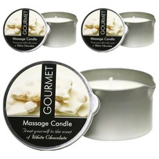 프로페로 마사지캔들 화이트초콜릿, 200ml, 3개