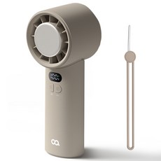 오아 아이스볼트 휴대용 선풍기, OPFN-005BE, 베이지
