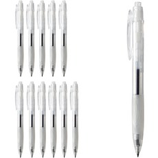 Morning Glory 原子筆 0.5mm 12入, 黑色的, 1個