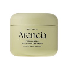 Arencia 年糕潔面乳 清新綠米麻糬潔面乳, 120g, 1個