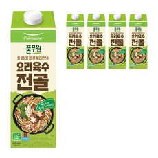 풀무원 요리육수 전골, 1L, 5개