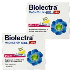 Biolectra 鎂溶易口腔崩散微粒 400mg, 2個, 520g