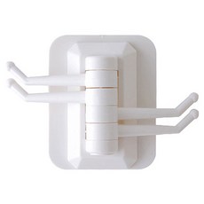 피어니스트 욕실타월 거치 걸이, 화이트, 1개