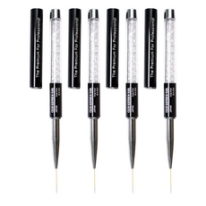 KENZICO 水晶筆刷, 4個, 302 中號拉線筆刷