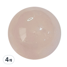 로즈쿼츠 괄사, 4개, 구슬(BR4-4)