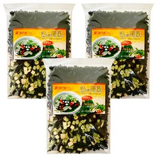 海藻問屋 海的野菜 豆腐蘑菇, 90g, 3包