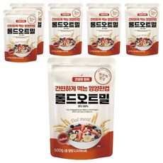 DGFARM 即食大燕麥片, 500g, 6個