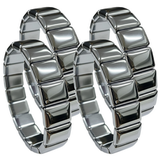 日正品 方型 鈦赫茲手珠/項鍊 16mm鈦赫茲手排 (隨機出貨1條), 4個