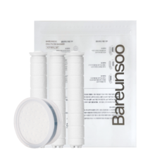 Bareun Soo 每日過濾蓮蓬頭ACF補充濾芯組, 1個, 無香味, 單一顏色