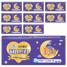 스너글스 허니드림 팬티형 기저귀 남녀공용, 점보형(2XL), 288매