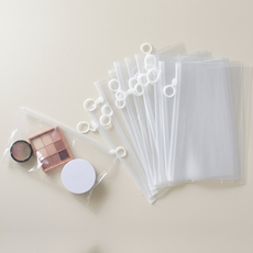 리빙필로 슬라이더 고리 지퍼백 투명, 1개입, 20개