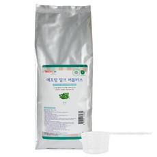 예꼬맘 밀크 버블바스 입욕제 민트향 리필, 1kg, 1개