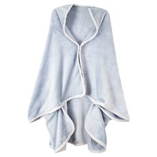 Reddot 紅點生活 法蘭絨輕盈四季保暖披肩毯 柔軟親膚 鈕扣設計 1件