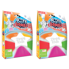 ZimpliKids 孩童用彩虹星星造型泡澡球 6502, 110g, 2入