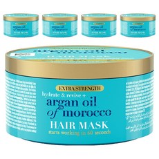 오지엑스 아르간 오일 오브 모로코 엑스트라 스트렝스 헤어 마스크, 300ml, 5개