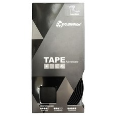 CICLOVATION 馳興 漸層雙色手把帶, 2000mm長, 30mm寬, 3mm厚, 漸變黑, 1個