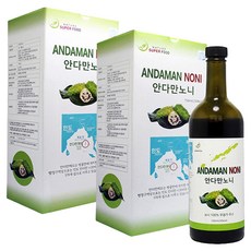 네이처릿 퓨어 안다만 노니주스 원액, 2개, 750ml