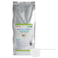 예꼬맘 밀크 버블바스 입욕제 자스민향 리필, 1kg, 1개