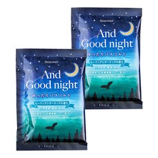 Beauwell AGN 香氛沐浴鹽 天然香料和漢植物萃取, 2包, 40g