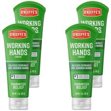 O'Keeffe's 歐肌膚 Working Hands 護手霜 軟管, 85g, 4個