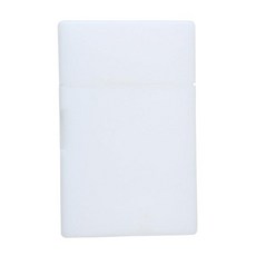 【muji 無印良品】pp卡片盒/雙開式, 透明, 1組