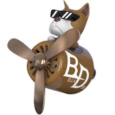 Belladox Airwheel 車用芳香劑 BD-1 鬥牛犬 棕色 黑櫻桃, 1套, 水果/山茶